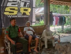 Wujudkan Wilayah Kondusif, Babinsa Wonosari Berikan Himbauan Ke Warga Binaan