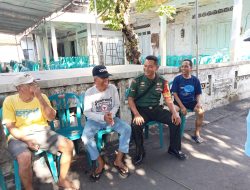 Silaturahminya Babinsa Ceper Dengan Tokoh Masyarakat, Ini Himbaunya