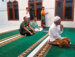 Sholat Subuh Berjamaah, Ajang Silaturahmi Babinsa Dengan Masyarakat