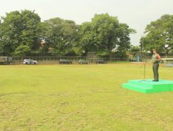 Apel Gelar Pasukan PAM VVIP Kunjungan Presiden RI di Klaten