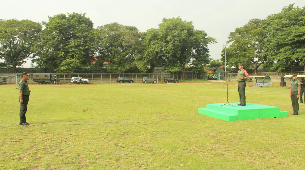 Apel Gelar Pasukan PAM VVIP Kunjungan Presiden RI di Klaten