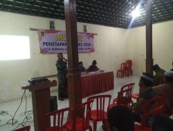 Entaskan Kemiskinan, Babinsa Koramil Cawas Hadiri Musdesus Penetapan KPM BLT Desa Burikan