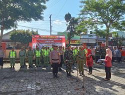 Hadapi Pemilu Tahun 2024, Danramil 22 Wonosari Hadiri Apel Kesiapsiagaan Kecamatan Wonosari