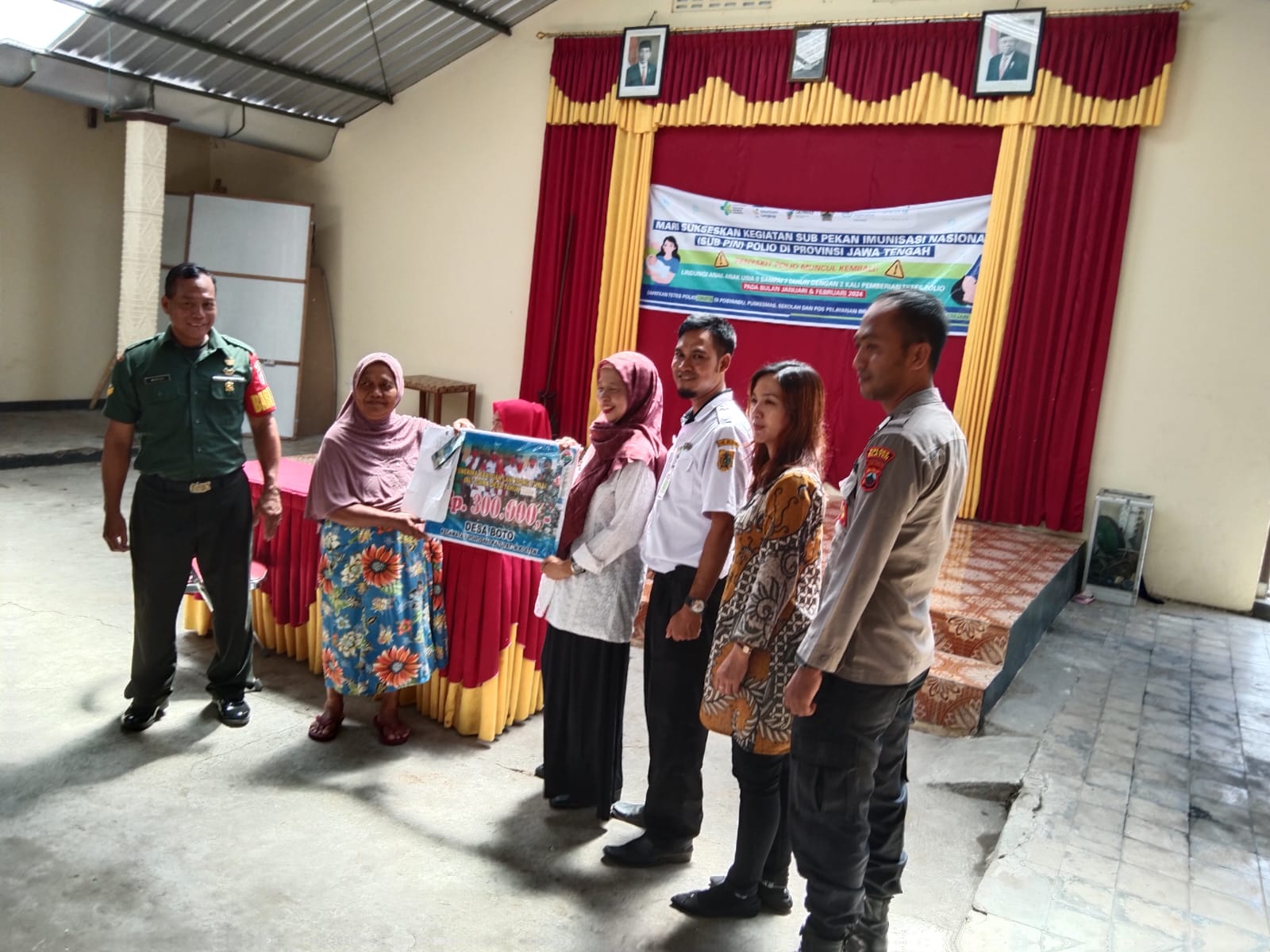 Babinsa Wonosari Monitoring Penyaluran BLT Dana Desa Tahap l Dan ll Desa Boto