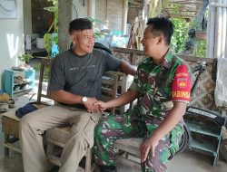 Dekat Dengan Warga, Babinsa Koramil 24/Klaten Utara Sambangi Warga Ngingas Kidul