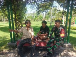 Sampaikan Ini, Babinsa Koramil Klaten Utara Sambangi Warga Binaan