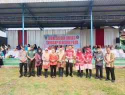 Kesiapsiagaan Bencana, Danramil Juwiring Hadiri Sosialisasi Dan Simulasi Tanggap Bencana PAUD