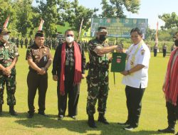 Sasaran Rampung, TMMD Sengkuyung Desa Bero Trucuk Resmi Ditutup