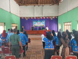 Anggota Koramil Wonosari Halal Bihalal Bersama Pemerintah Kecamatan Wonosari