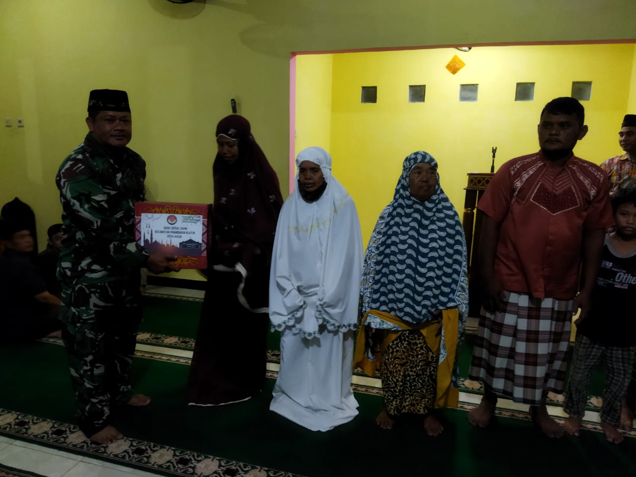 Safari Ramadhan, Danramil Prambanan Bersama Forkopimcam Tarling Di Masjid Abu Sulaiman