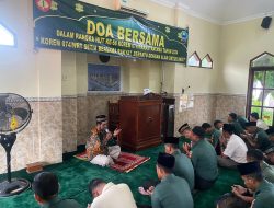 Kodim 0723 Klaten Gelar Doa Bersama Peringatan HUT Korem 074 Warastratama Ke-58