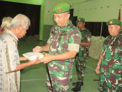 Sempurnakan Puasa, Kodim Klaten Bagi Zakat Fitrah