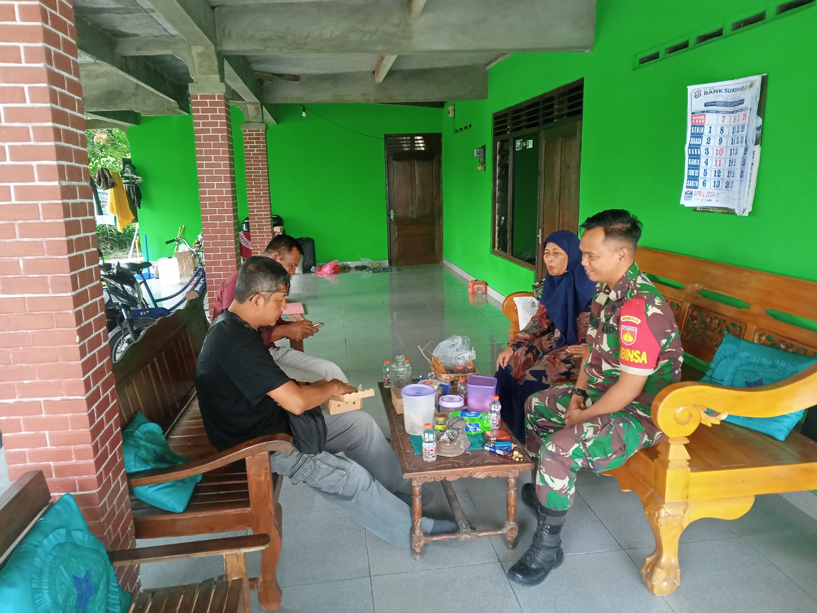 Himbau Lingkungan Bersih Dan Aman, Babinsa Koramil Pedan Sampaikan Ini Ke Warga Desa Keden