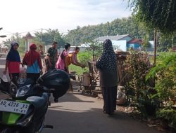 Babinsa Koramil 23/Ceper Kodim 0723/Klaten Dan Warga Bersatu Lawan Demam Berdarah