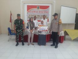 Babinsa Koramil 09/Prambanan Dampingi Penyaluran BLT DD Di Desa Kokosan