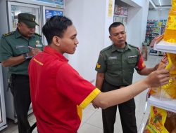 Babinsa Koramil Klaten Utara Intensifkan Monitoring Harga Sembako Di Pasaran