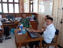 Babinsa Desa Cucukan Koramil 09/Prambanan Gelar Komsos Dengan Perangkat Desa