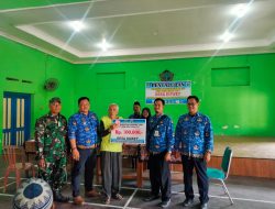 Monitoring Babinsa Wonosari Penyaluran BLT Dana Desa Tahap V Desa Duwet