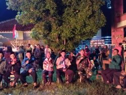Babinsa Koramil Prambanan Hadiri Kegiatan Api Unggun Perjusa SDN 2 Cucukan
