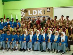Bati Bakti TNI Koramil Ceper Beri Pembekalan Wawasan Kebangsaan dan Kepemimpinan Siswa SMK Batur Jaya 2 Ceper