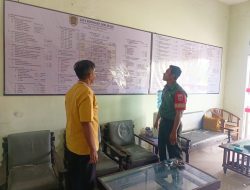 Babinsa Koramil Wonosari Jalin Komunikasi Sosial Bersama Kepala Desa Bulan Dan Perangkat Desa