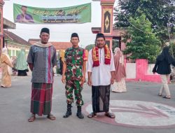 Babinsa Koramil Ceper Beri Rasa Aman Dan Nyaman Saat Sholat Idul Adha 1445 H
