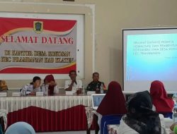 Babinsa Koramil Prambanan Dampingi Puskesmas Prambanan Sosialisasi Dan Pembentukan Posyandu Jiwa