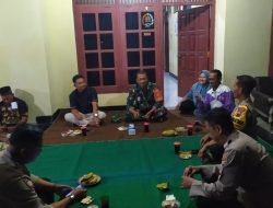 Babinsa Desa Bentangan Hadiri Pertemuan Rutin Paguyuban RT/RW