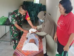 Babinsa Dampingi Posyandu, Konsistensi Dalam Meningkatkan Taraf Kesehatan Balita