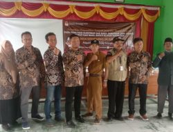 Babinsa Koramil Wonosari Hadiri Pelantikan Dan Bimtek Pantarlih Pilkada Di Desa Sidowarno