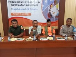 Bati Tuud Koramil 22/Wonosari Hadiri Rapat Koordinasi FKP Kecamatan Wonosari