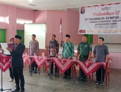 Danramil 23/Ceper Hadiri Pelantikan dan Pembekalan Panwaslu Desa Untuk Pilkada 2024