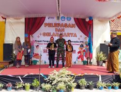 Babinsa Koramil Prambanan Hadiri Perpisahan Siswa Kelas VI SDN 2 Kokosan