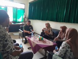 Jalin Silaturahmi, Makoramil 24/Klaten Utara Kedatangan Guru SMK Muhammadiyah 3 Klaten