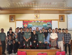 Kodim 0723/Klaten Sosialisasikan Penerimaan Bintara PK Keahlian Pertanian TA 2024 Di SMKN 1 Trucuk