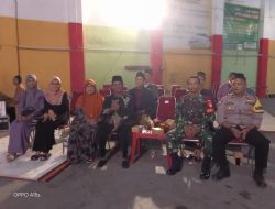 Peringati 1 Muharram 1446 Babinsa Desa Kingkang Hadiri Pagelaran Wayang