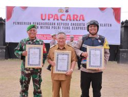 Babinsa Desa Gemblegan Bersama Bhabinkamtibmas Dan Kades  Raih Juara 2 Lomba Tiga Pilar Tingkat Polda Jawa Tengah