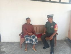 Babinsa Koramil 23/Ceper Jalin Silaturahmi Dengan Tokoh Masyarakat Dukuh Pucang