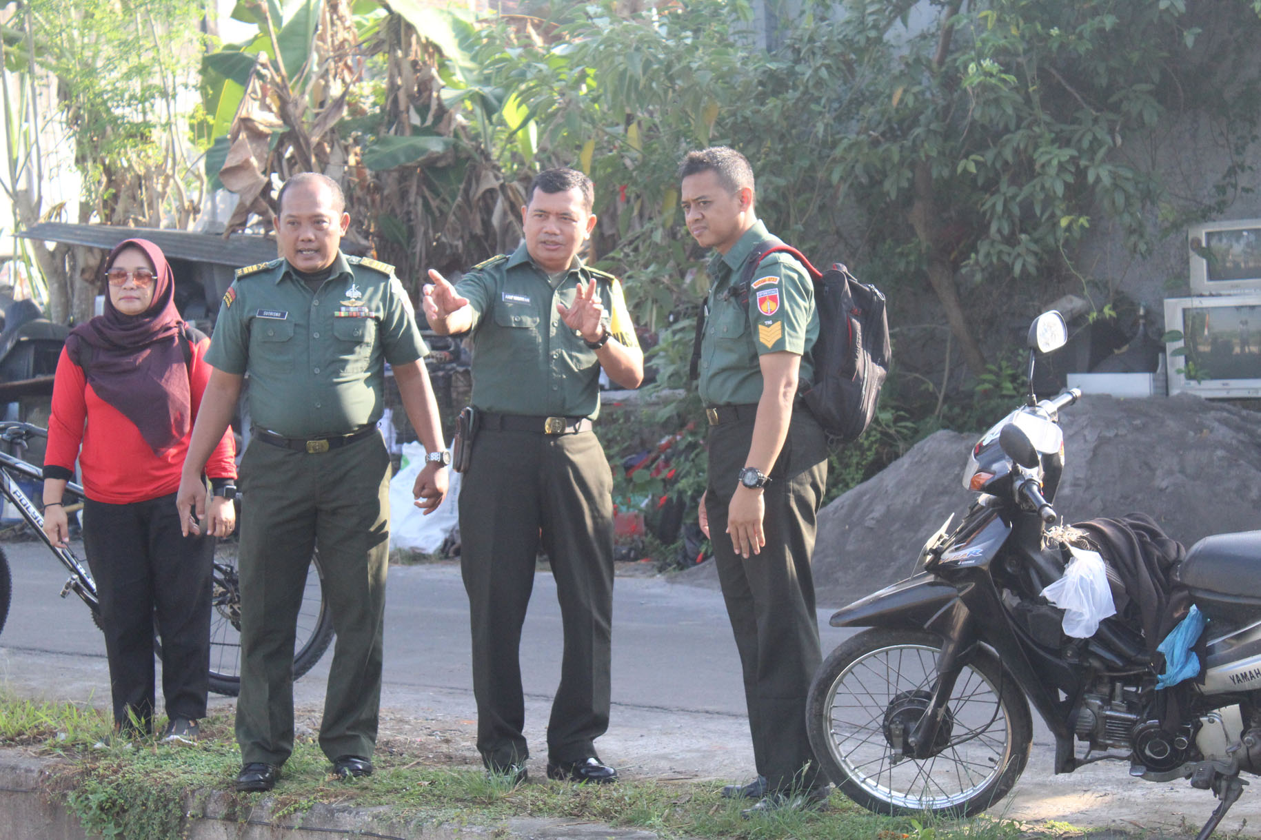 TMMD Reg 121 Kodim 0723 Klaten terpantau langsung Korem 074 Warastratama