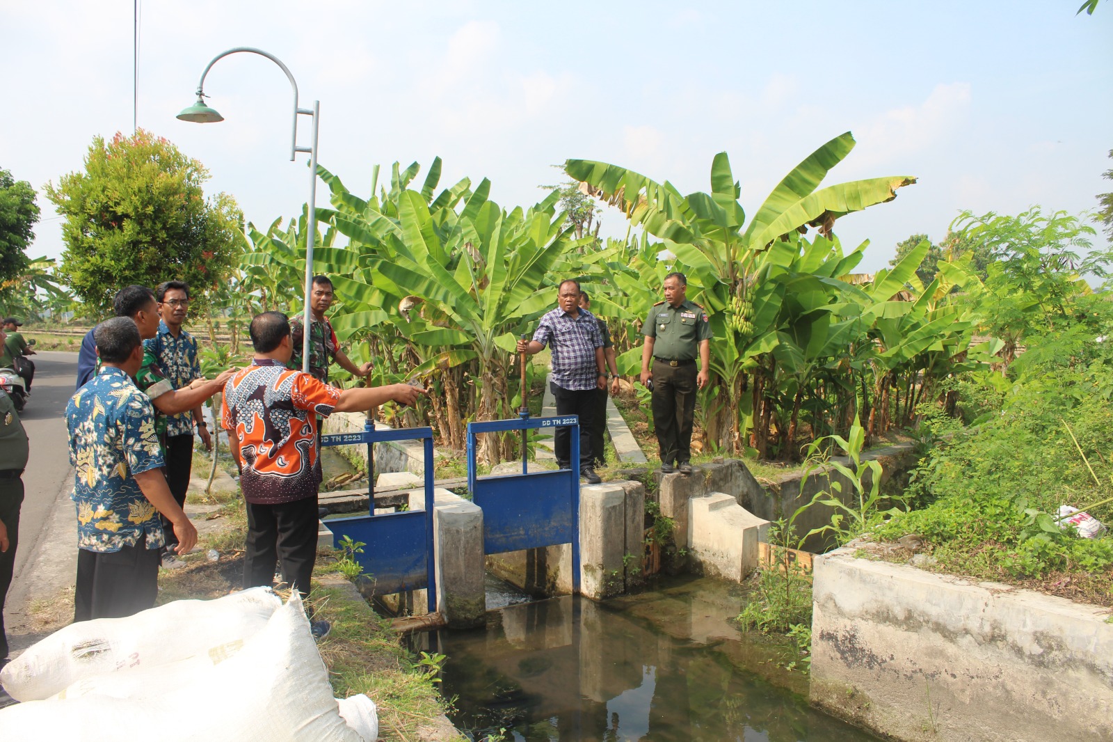 TMMD Reg 121 Kodim Klaten Akan Buatkan Jembatan Baru