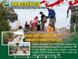 Kades Tambong Wetan : Kami Akan Kebut TMMD Reg 121 Hingga Rampung