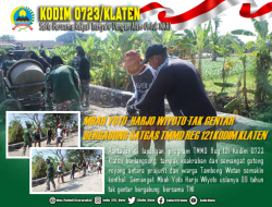 Mbah Yoto Harjo Wiyoto Tak Gentar Ikut Gotong Royong TMMD reg 121