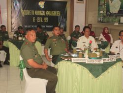Danrem Dan Dandim bersama Forkompimda Klaten Ikuti Rakornis TMMD Reg 121