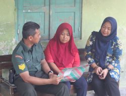 Hartini Gembira Rumahnya Akan Direhab Satgas TMMD Reg 121 Kodim Klaten
