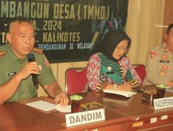 Rapat Pleno TMMD Reg 121 Kodim 0723/Klaten