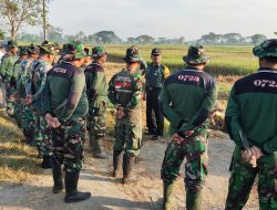 Prajurit TNI Siap dan Semangat pada TMMD Reg 121 Kodim Klaten