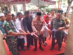 Kepala Staf Kodim Klaten Hadiri Peresmian Masjid Al Barokah Polsek Wonosari