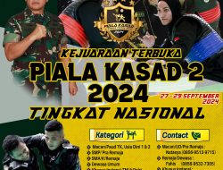 Kejuaraan Terbuka (Kejurka) Pencaksilat Piala KASAD Ke 2 Tahun 2024