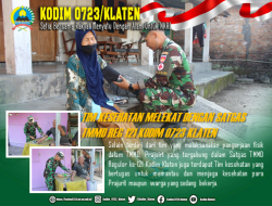 Tenaga Kesehatan Melekat di Lokasi TMMD Reg 121 Kodim Klaten