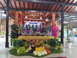 Danramil Prambanan Kodim Klaten Hadiri Evaluasi 10 Program Pokok PKK Di Desa Geneng